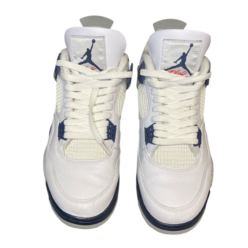Air Jordan 4 Retro Midnight Navy Men’s Sneakers size 11 in Great Used Condition